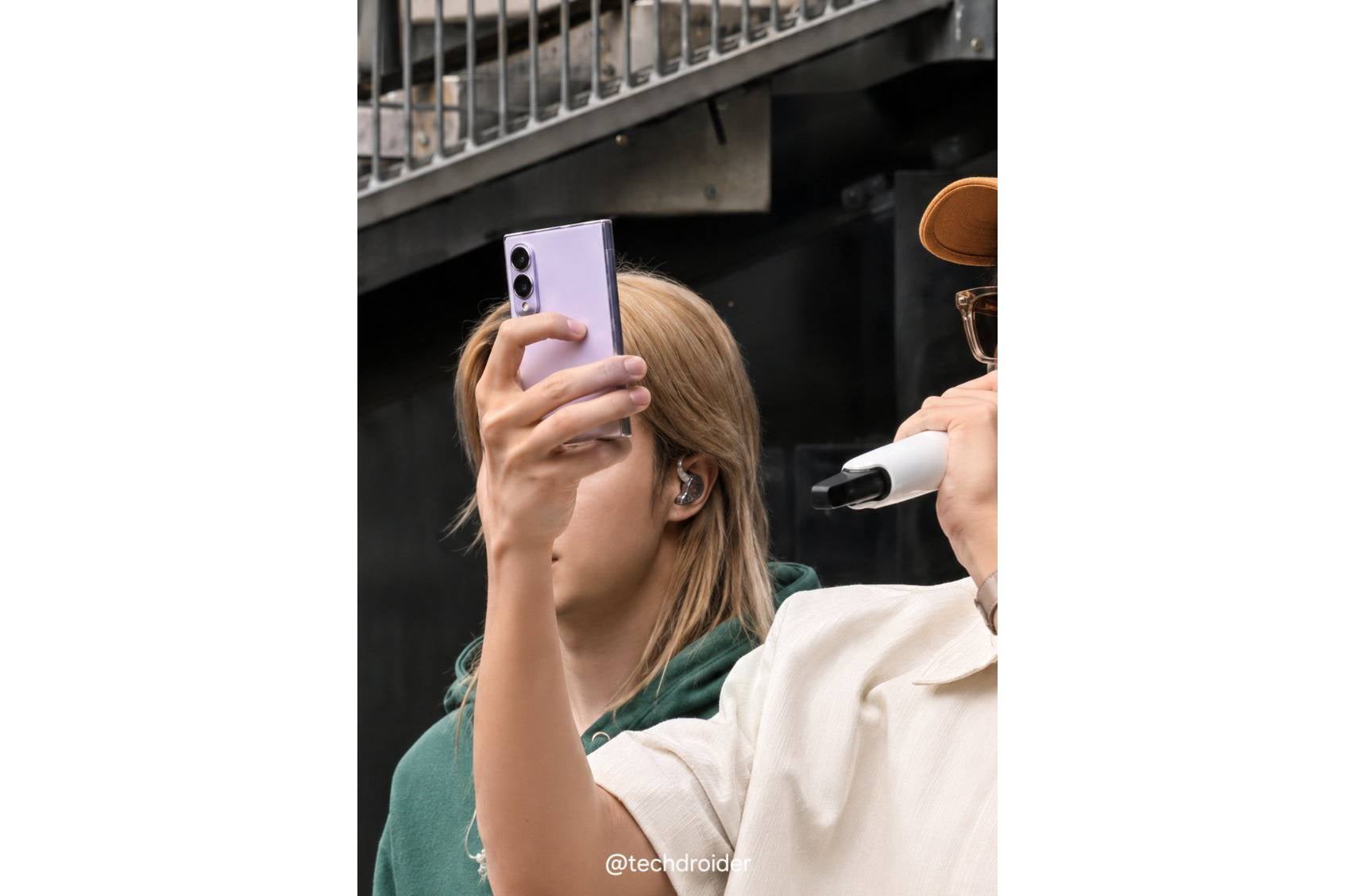 galaxy z fold 8 wide real world design