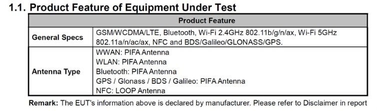 Information about the Xperia 10 VIII from the FCC report.