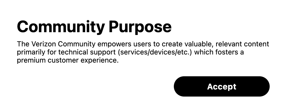 Verizon Community Forum shutting down