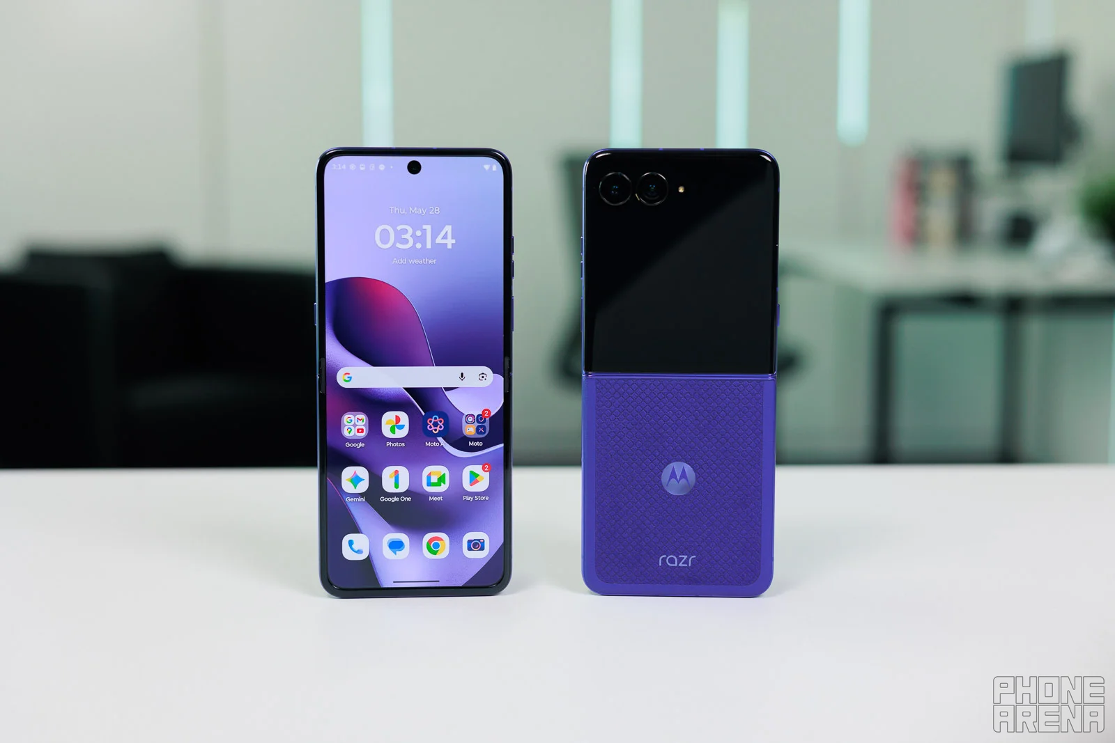 The Razr Ultra (2026) is here, refreshing the lineup. | Image by PhoneArena - Best Motorola phones in 2026