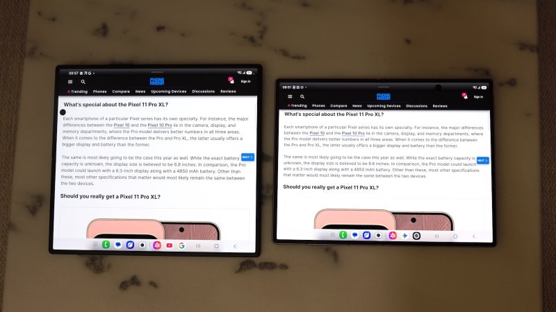 I only used the Galaxy Z Fold 8 for an hour, but that was enough to sell me