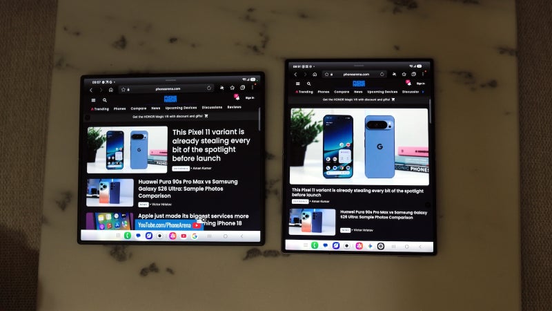 I only used the Galaxy Z Fold 8 for an hour, but that was enough to sell me