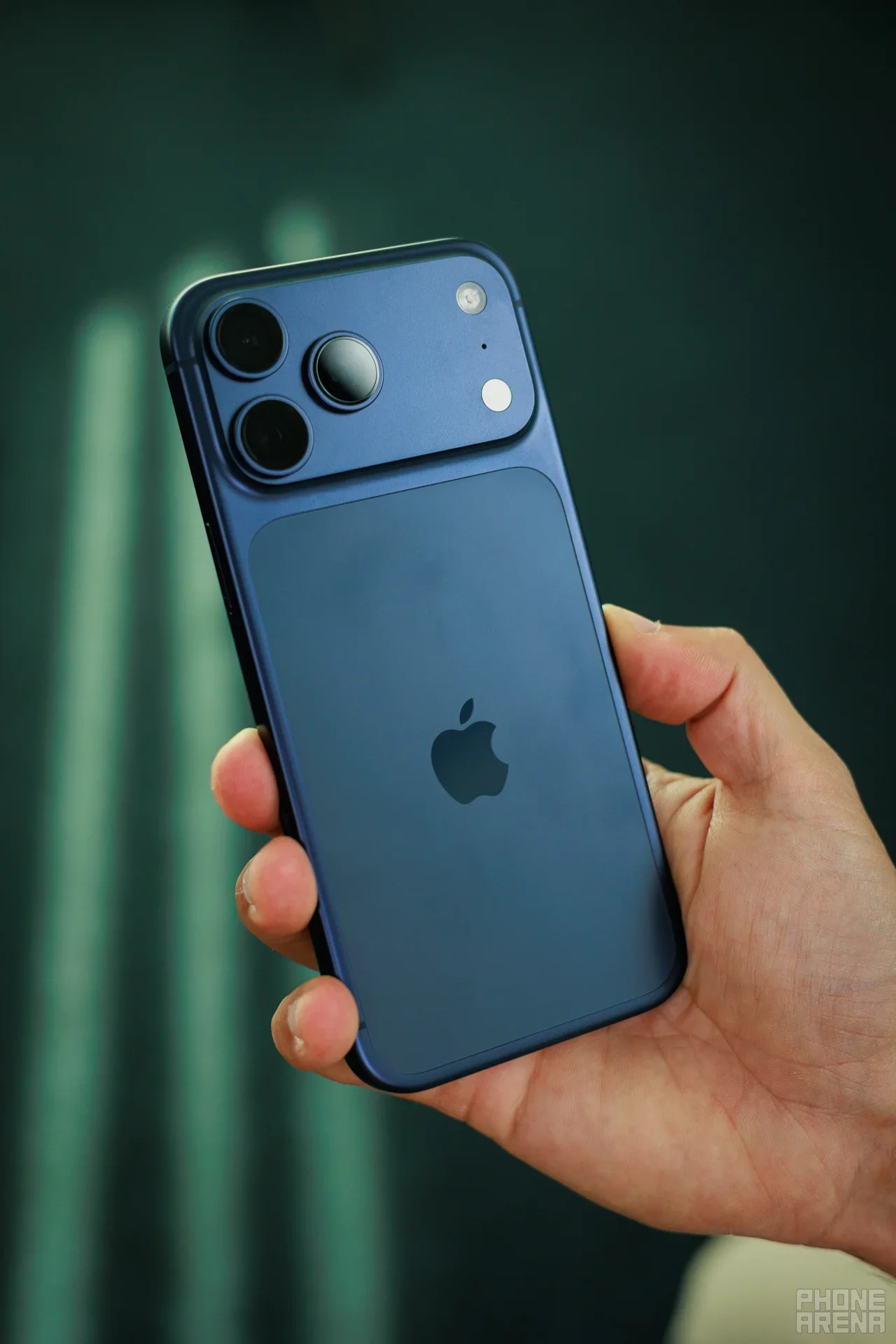 The iPhone 17 Pro Max is as big as it gets. | Image by PhoneArena - "Apple made me do it": the Galaxy S28 Ultra is reaching out for the 7-inch display, too