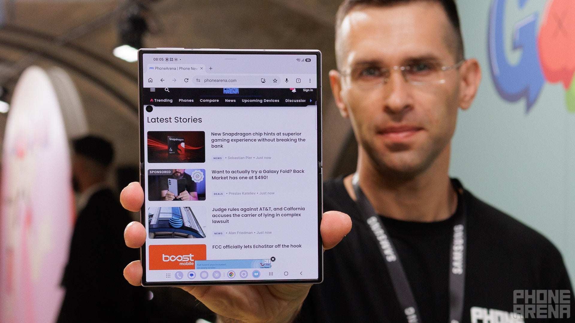 Instantly familiar look | Image by PhoneArena - Galaxy Z Fold 8 is official: Samsung re-thinks the foldable