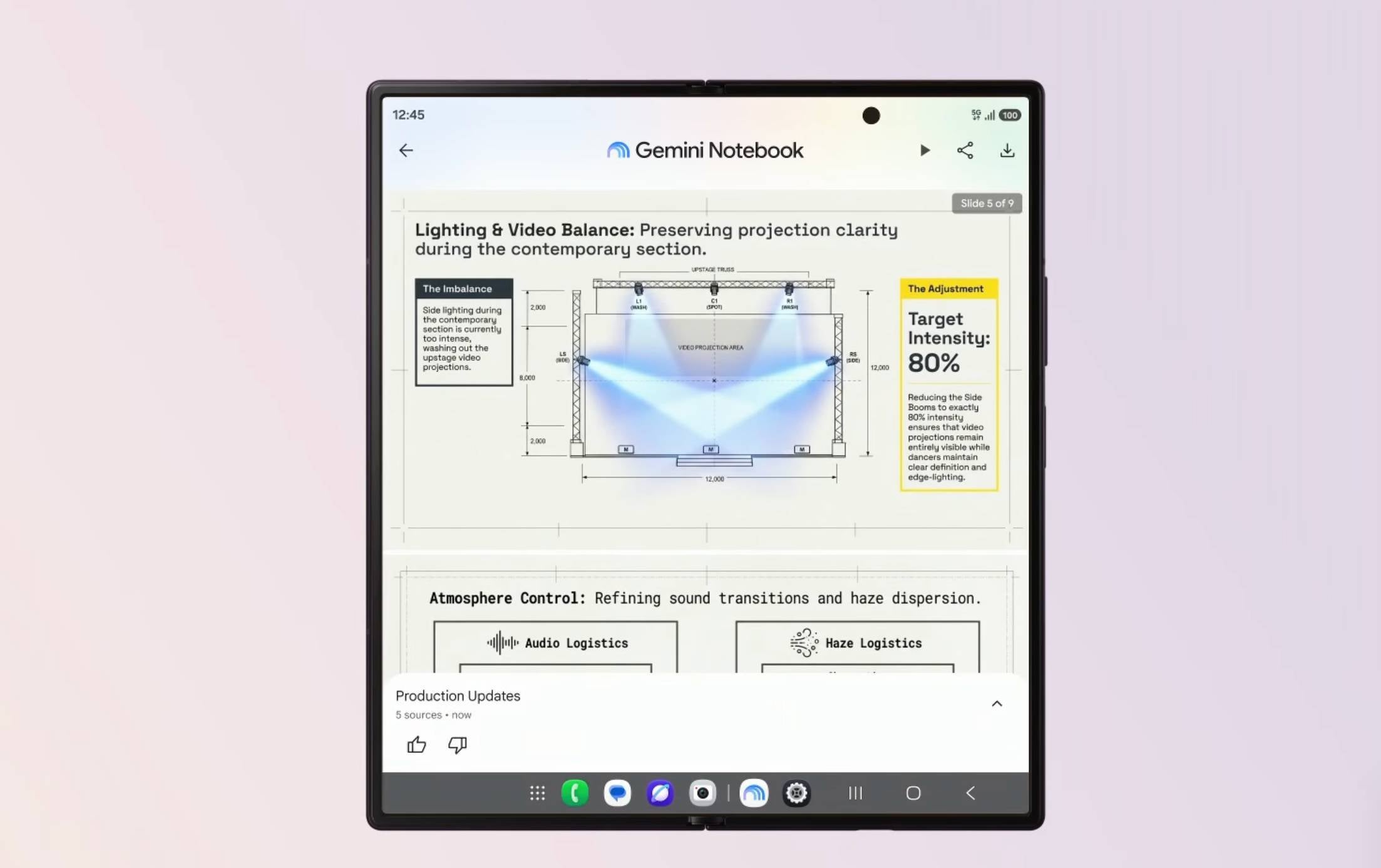 Gemini Notebook comes to foldables. | Image by Samsung - With Galaxy Z Fold 8 and Flip 8, Samsung foldables are feeling more like laptops