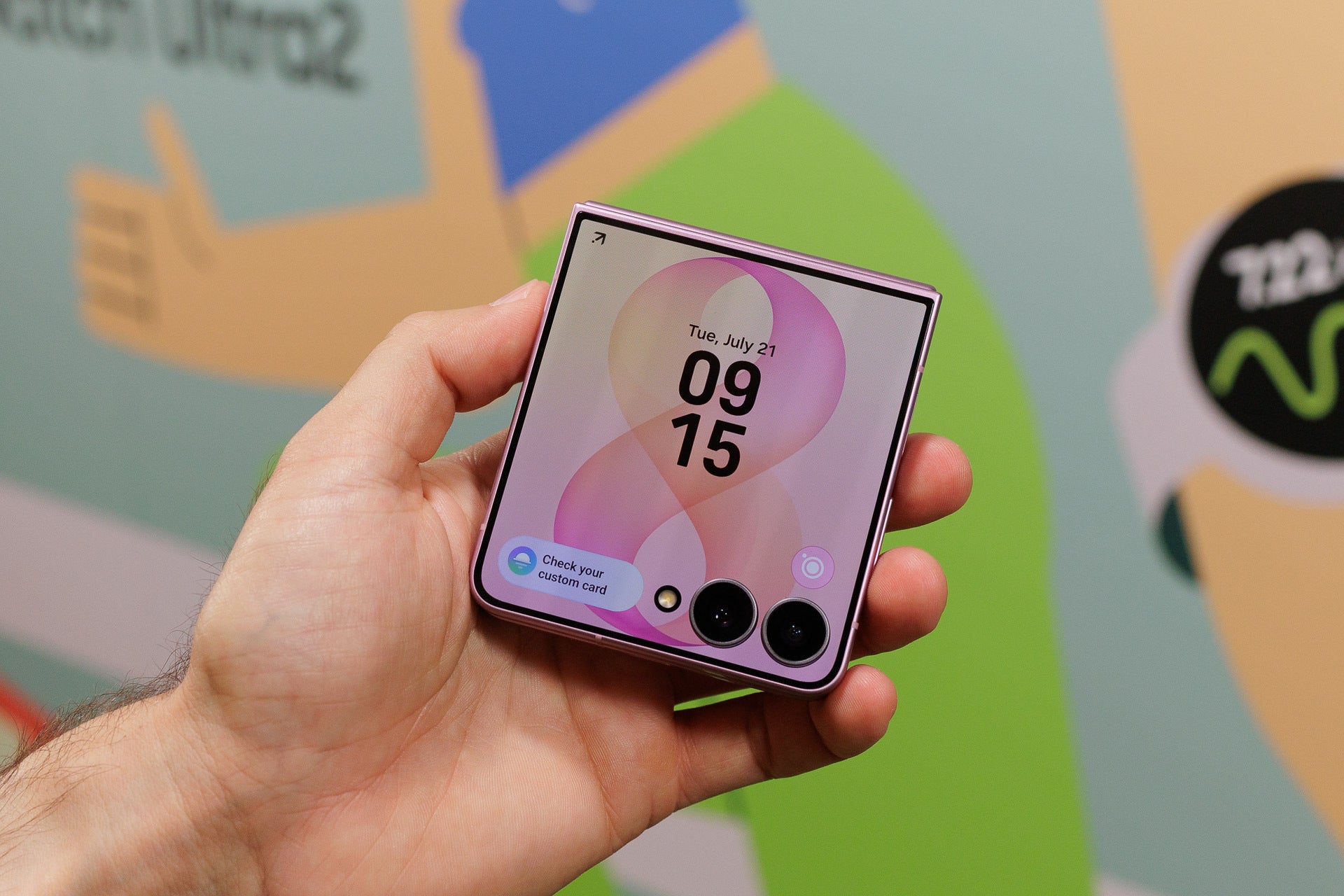 The Galaxy Z Flip 8. | Image by PhoneArena - Z Fold 8, Fold 8 Ultra, and Flip 8 are expensive, unless you're with T-Mobile