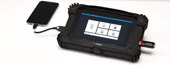 Picture of Cellebrite machine that uses brute-force to unlock your phone.