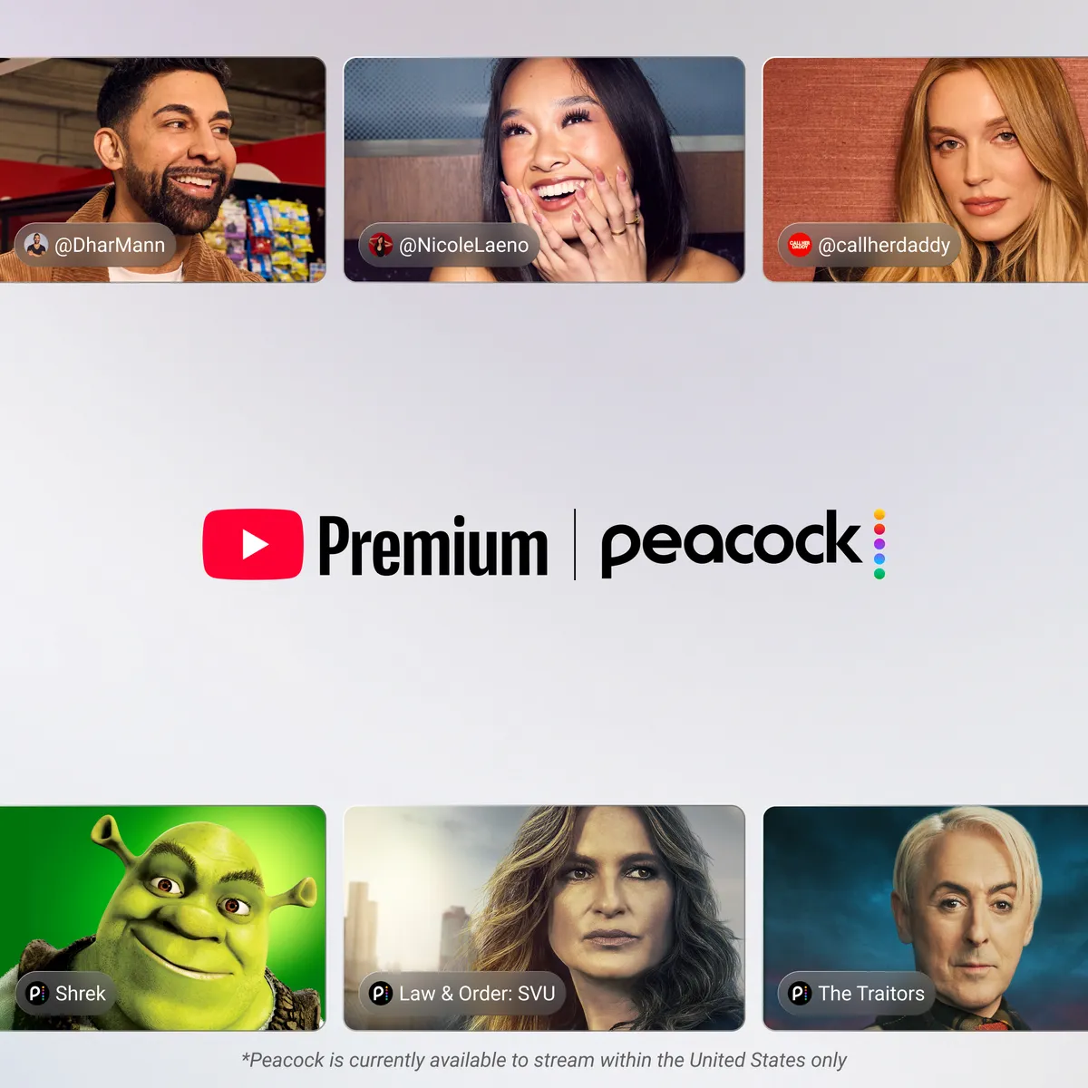 YouTube Premium will get Peacock content. | Image by Google - YouTube Premium subscribers will get a fantastic new perk starting next year