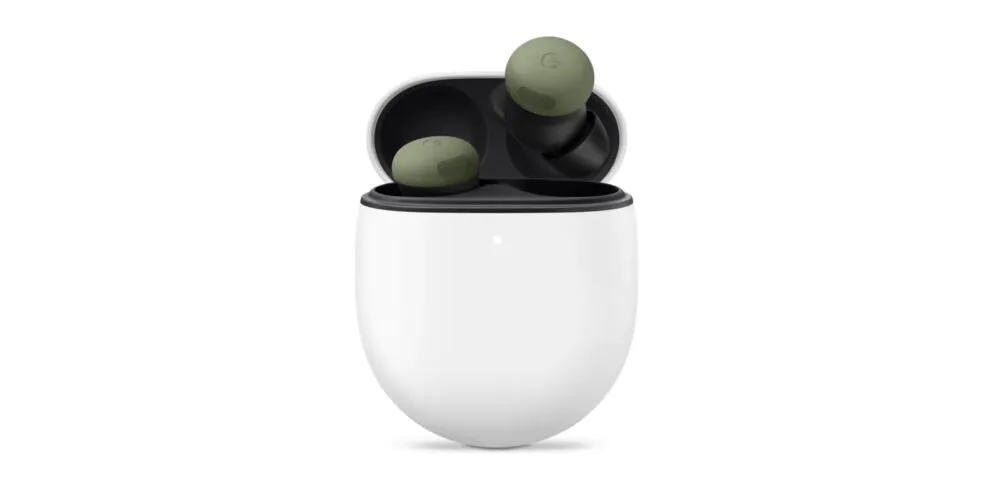 The new Pixel Buds Pro 2 dark green shade (possibly called Pine). | Image by Amazon/9to5Google - The Pixel Buds Pro 2 leaked in a new color, and it might be the best one yet