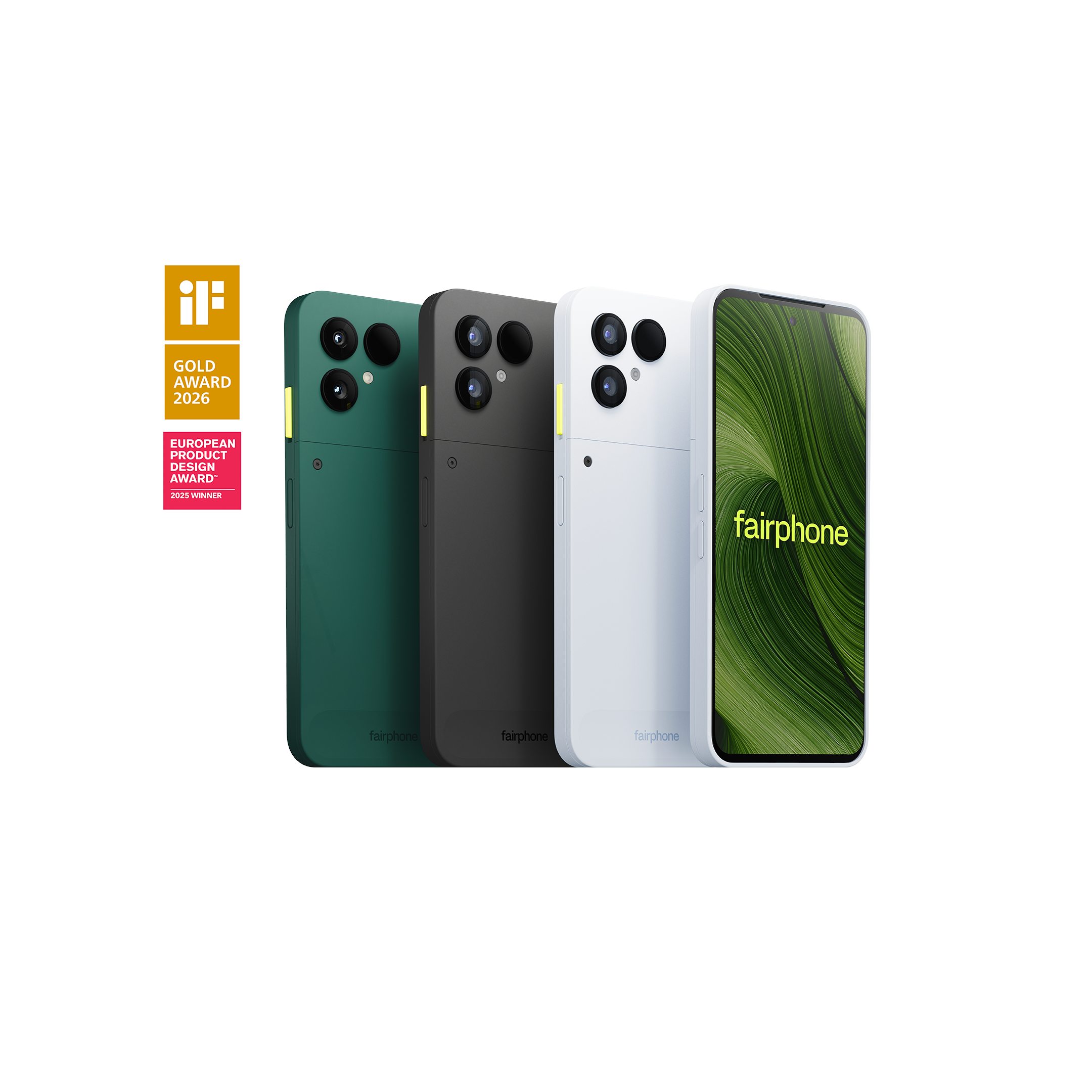 The Fairphone Gen 6 in all three available colors. | Image by Fairphone - One of the most secure phones on Earth is getting a refresh, and I&rsquo;m sold