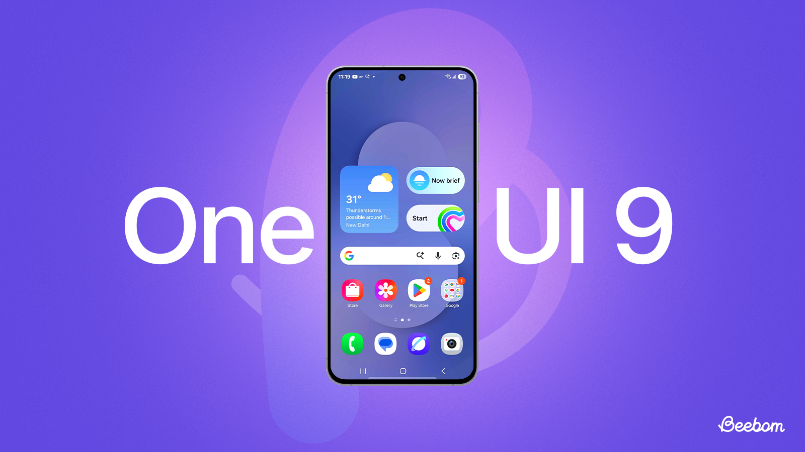 One UI 9 is exclusive to Samsung's new foldables, at least for now. | Image by Beebom - Galaxy S27 Ultra is already cooking, and I know what software Samsung is testing it with right now