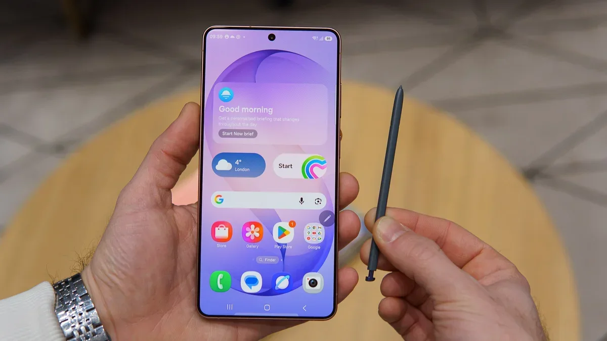 The S Pen will make another appearance in the upcoming Galaxy S27 Ultra. | Image by PhoneArena - Galaxy S27 Ultra is already cooking, and I know what software Samsung is testing it with right now