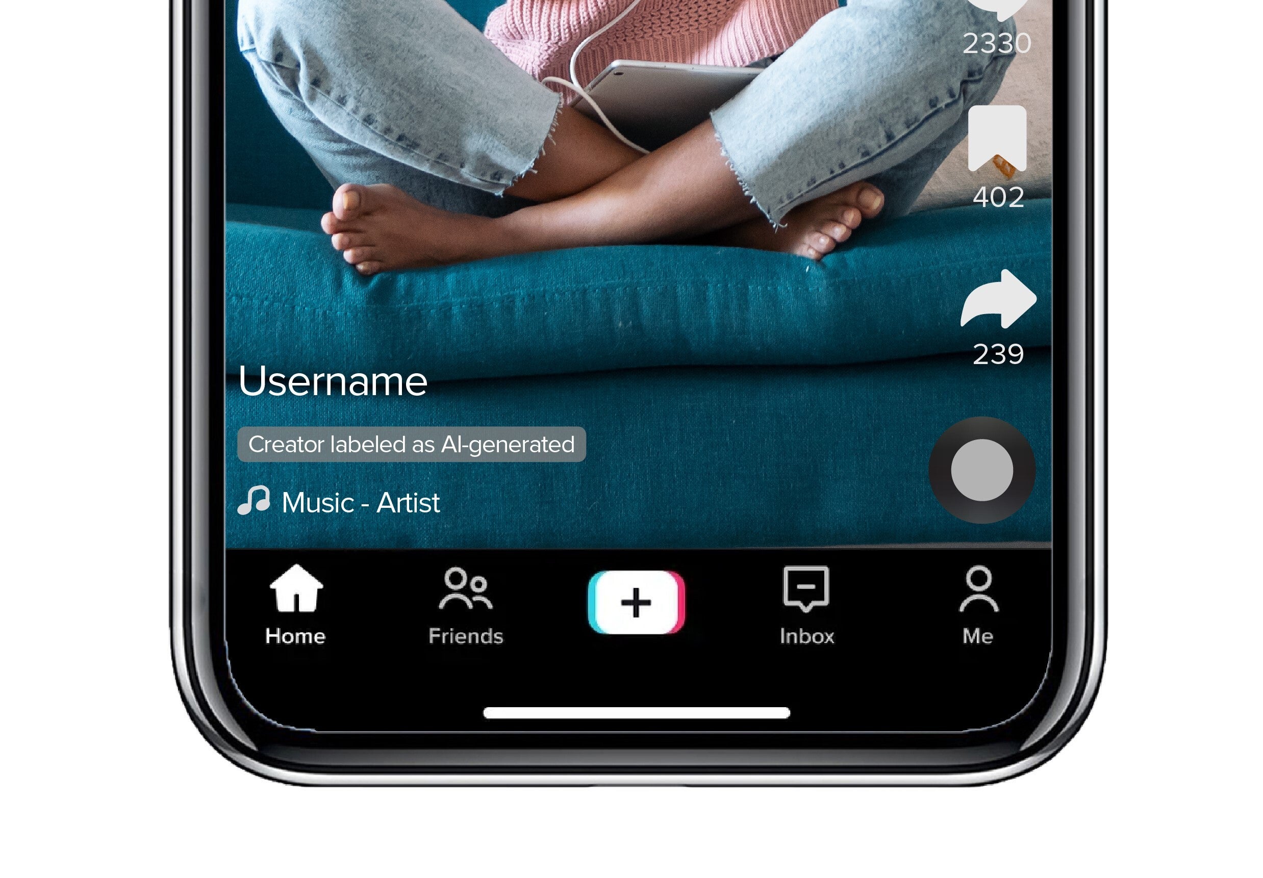 TikTok already labels AI-generated content. | Image by TikTok - I checked out the EU&rsquo;s new AI labeling rules, and there's a huge loophole hiding in plain sight
