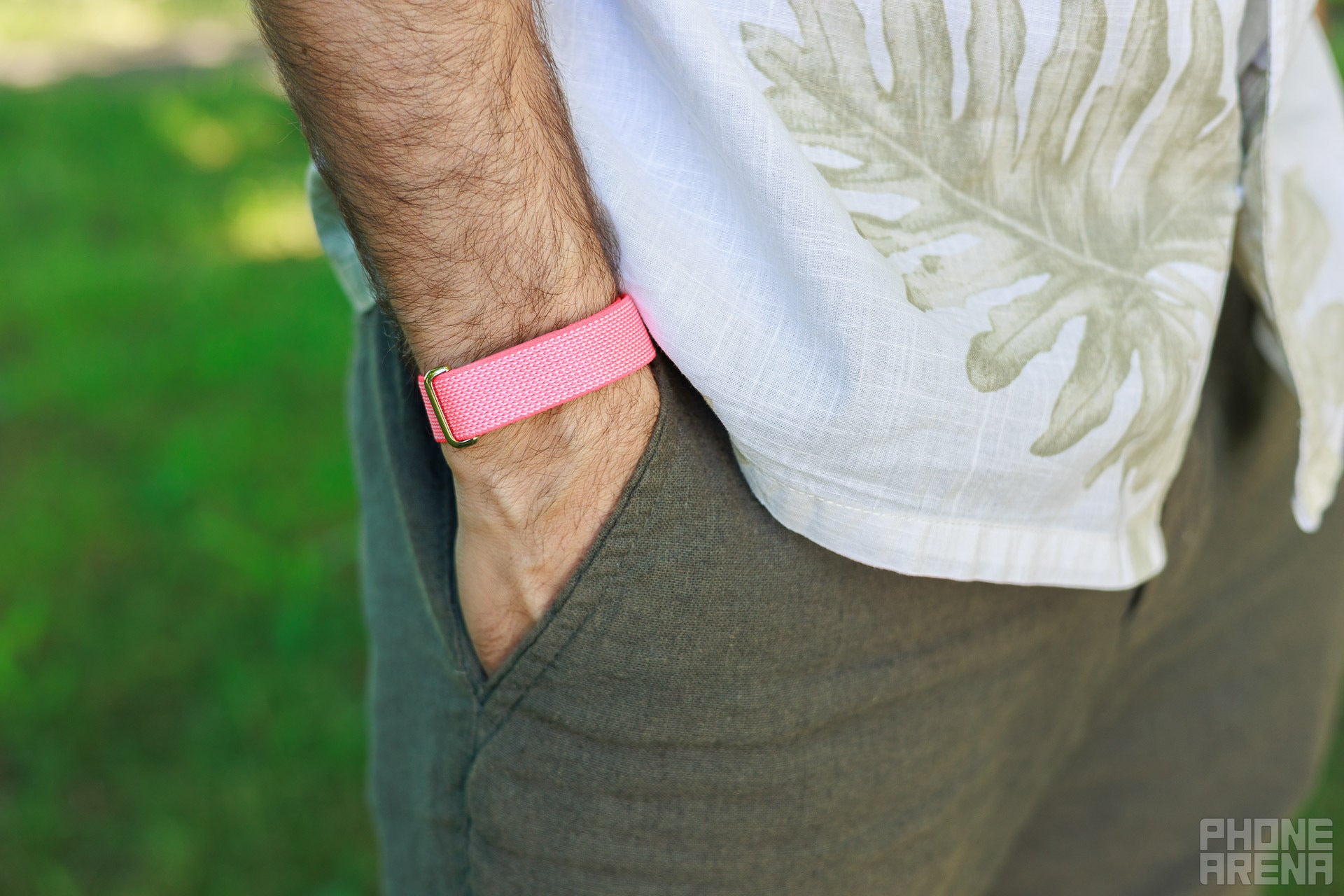 The Fitbit Air doesn't really look like a fitness tracker. | Image by PhoneArena - Google Health update finally makes Fitbit sync properly with iPhones