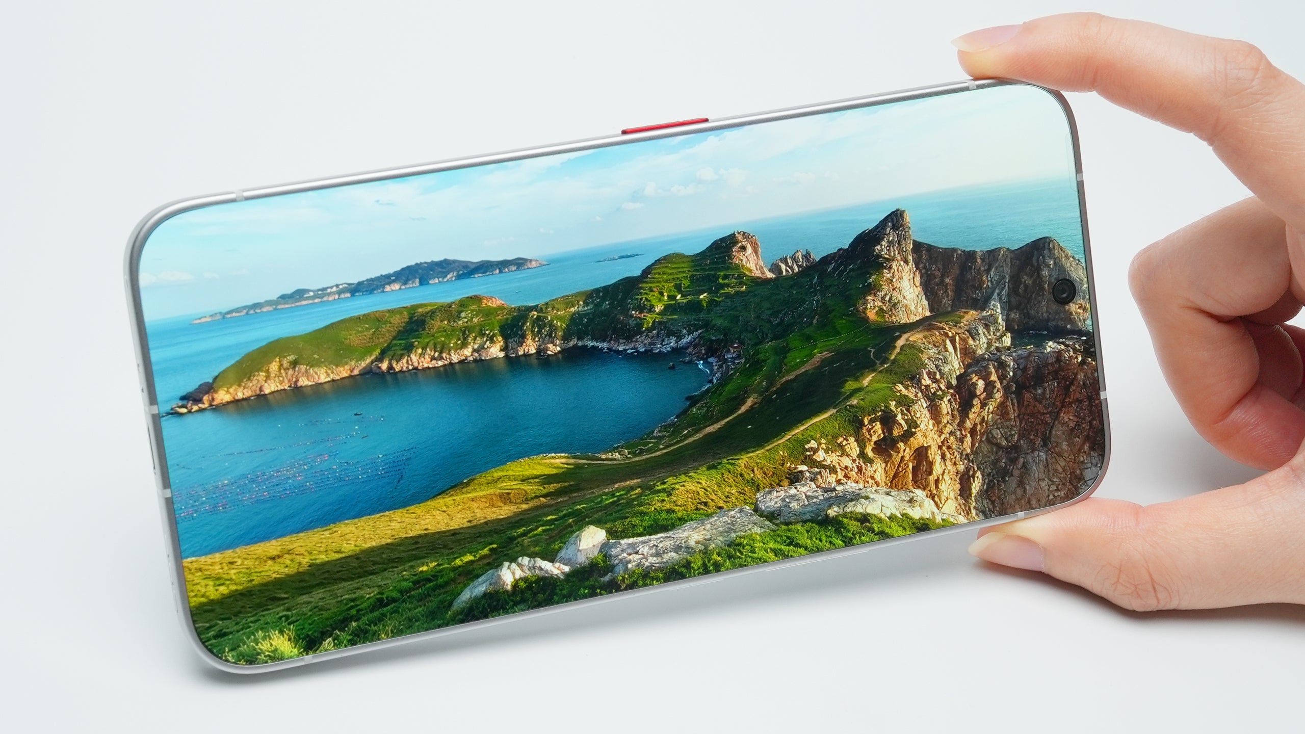 Watching video is supposed to be better without bezels. | Image by Tecno - This concept phone does something even the iPhone 20 might be unable to