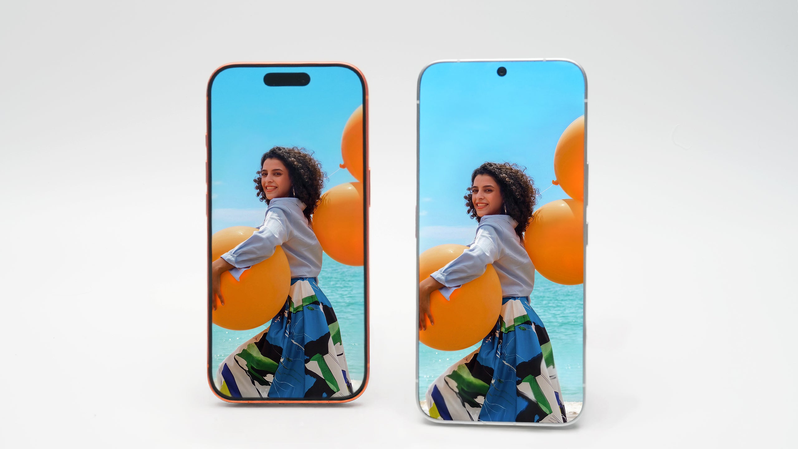Tecno's prototype compared to an iPhone 17 Pro. | Image by Tecno - This concept phone does something even the iPhone 20 might be unable to