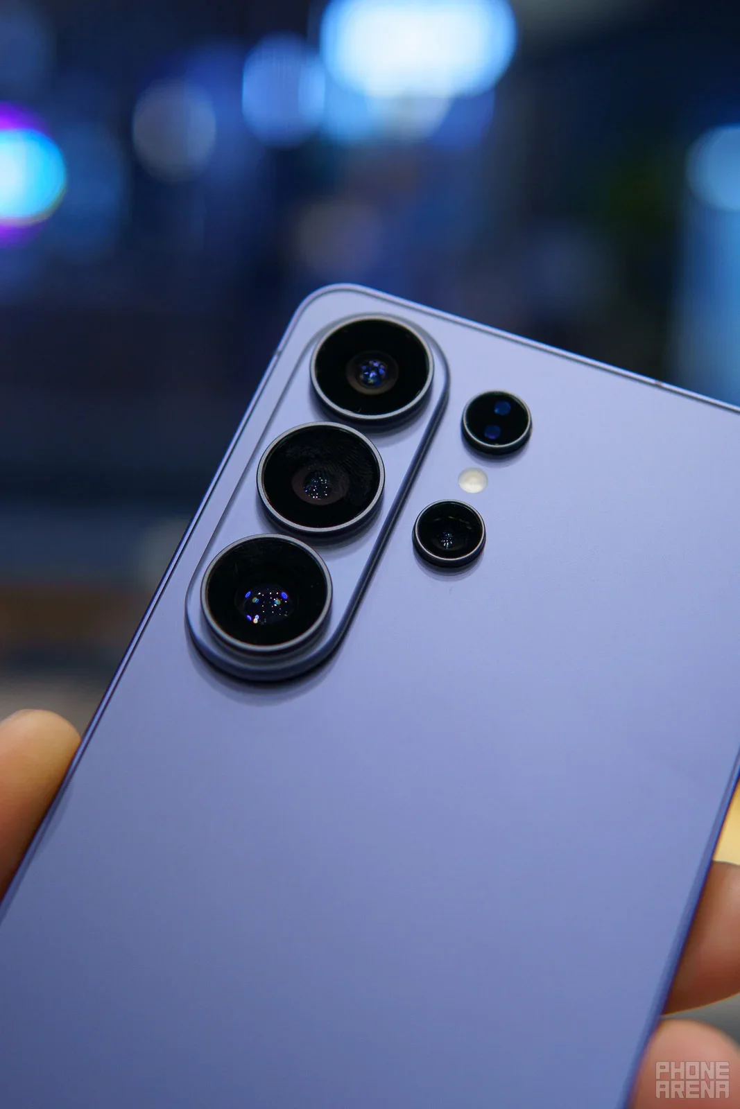 Galaxy phone closeup.