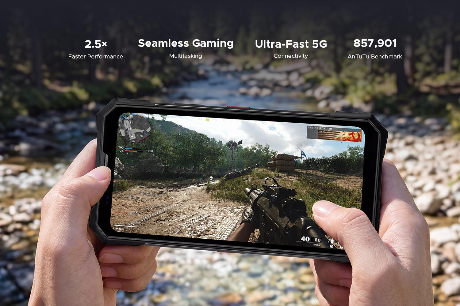 MediaTek Dimensity 8300 power | Image by Doogee - Doogee V50 series: fun, colorful rugged phones with AI Pet Companion and assistant