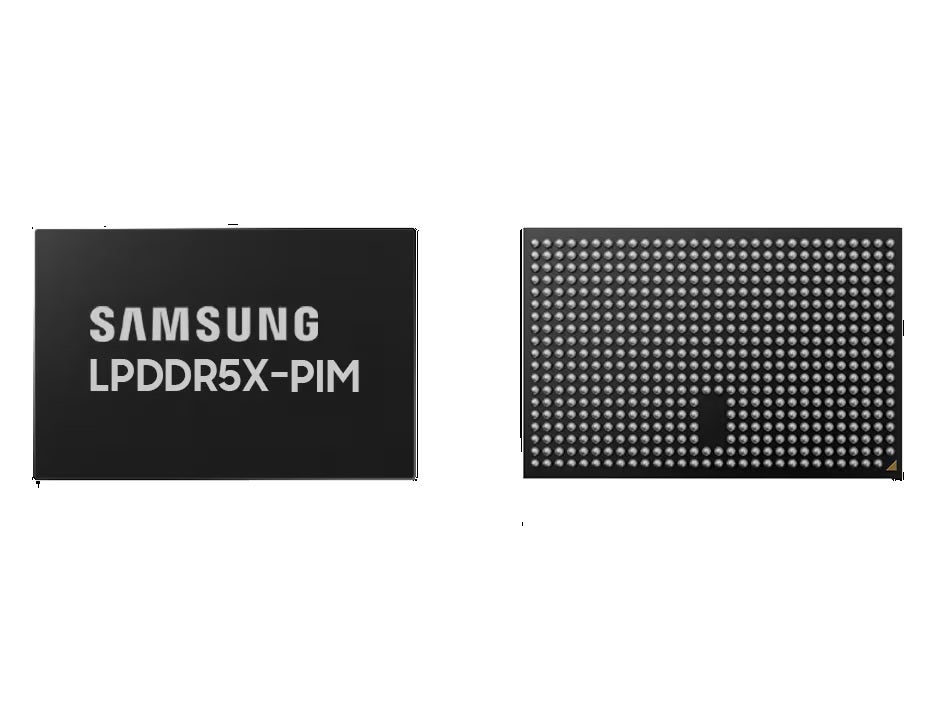 The LPDDR5X-PIM chip can do data processing internally. | Image by Samsung Semiconductors - Samsung announces next-gen 3D memory, and it's bad news for smartphones