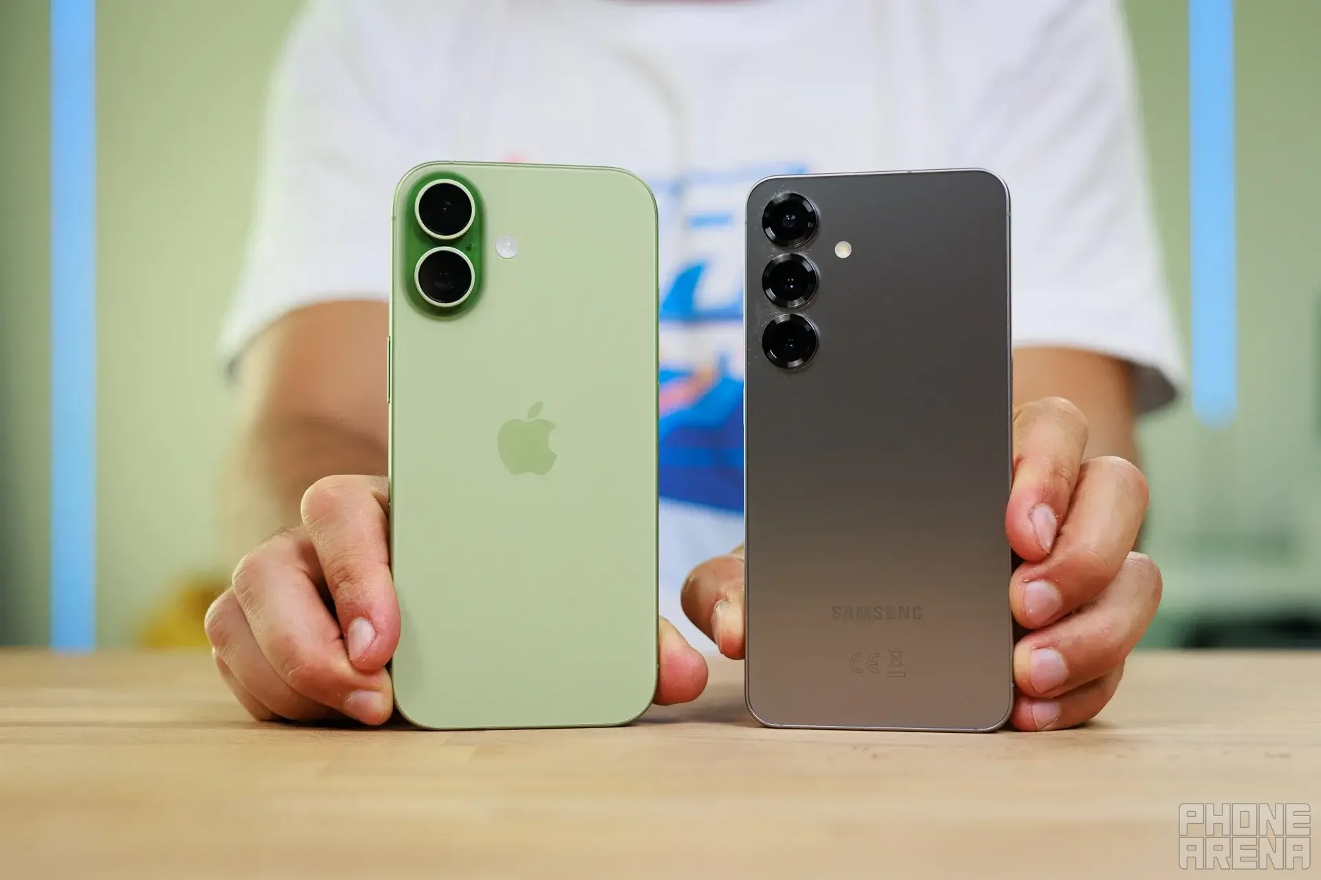 Two phones.