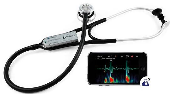 Digital stethoscope - Smartphones and tablets as medical devices