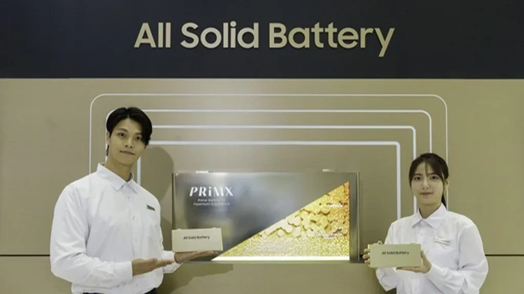 Samsung's all-solid battery | Image by Samsung Electro-Mechanics - Smartphone solid-state batteries are almost here, now that scientists have cracked the code