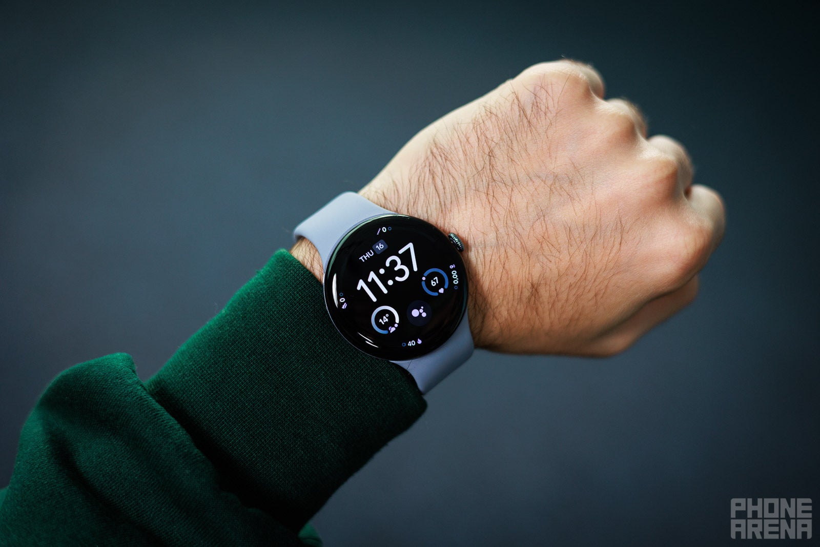 Pixel Watch 4 | Image by PhoneArena - Google mocks the Apple Watch in its latest Pixel Watch 5 teaser