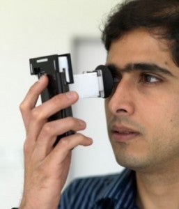 MIT's Netra eye assessment tool - Smartphones and tablets as medical devices