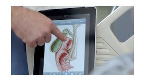 The iPad 2 launch video stressed on the tablet's proliferation as a medical reference tool - Smartphones and tablets as medical devices