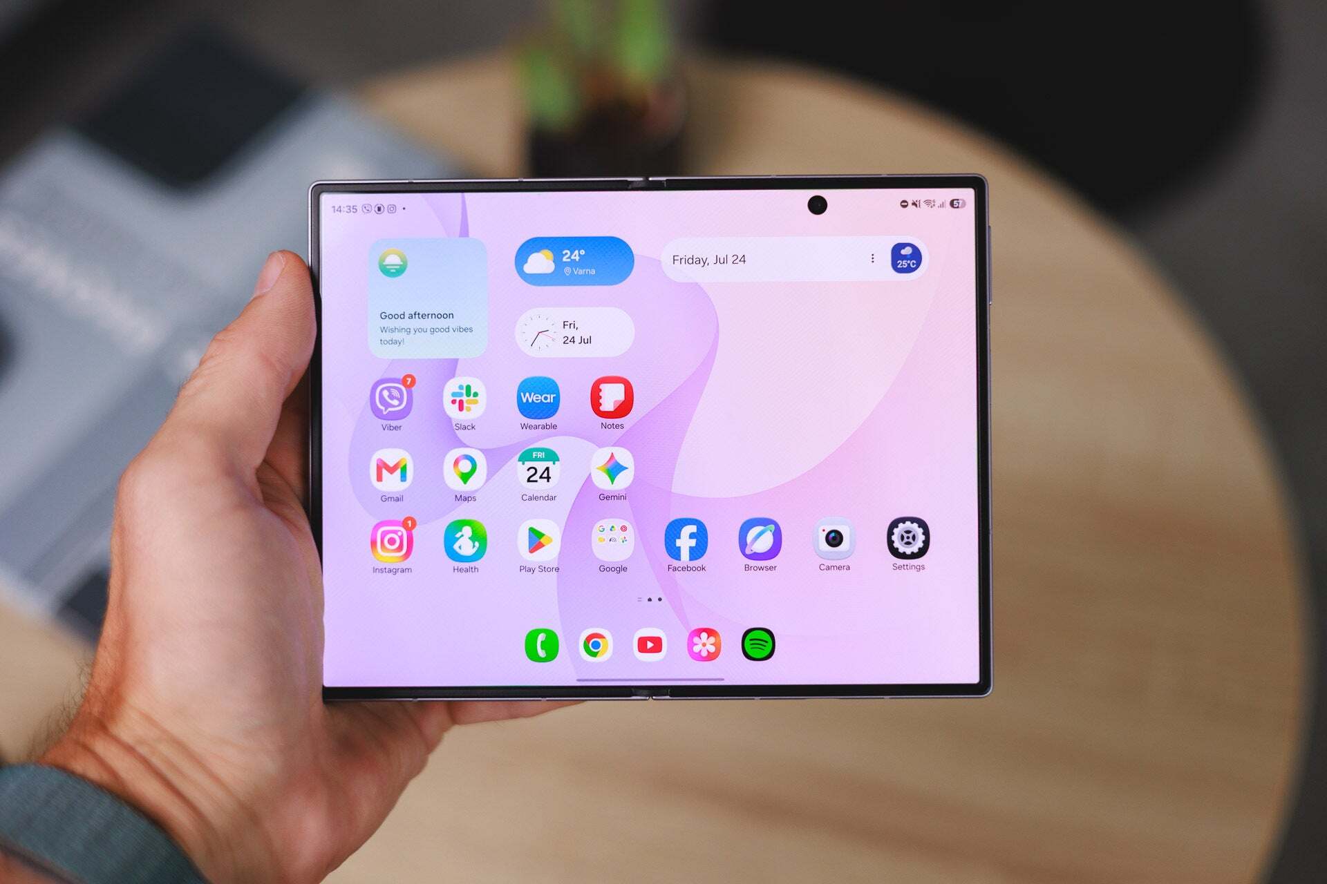 Samsung's latest foldable flagship ticks all the boxes | Image by PhoneArena - The Best Phones: My top picks, tried and tested