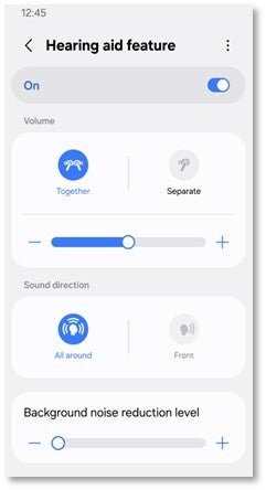 Samsung finally adds an FDA-approved hearing health feature to its earbuds.