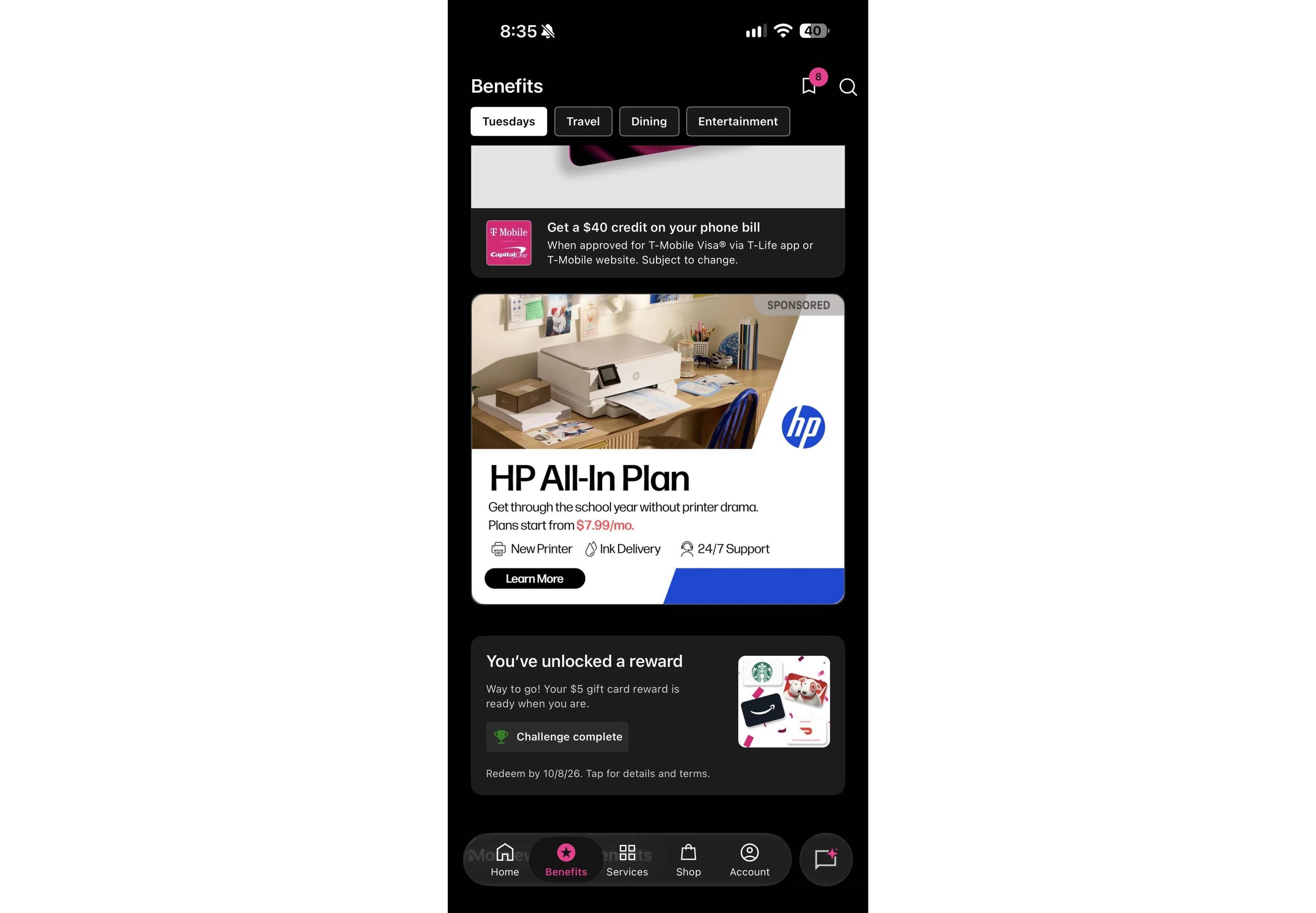 T-Mobile T-Life ads