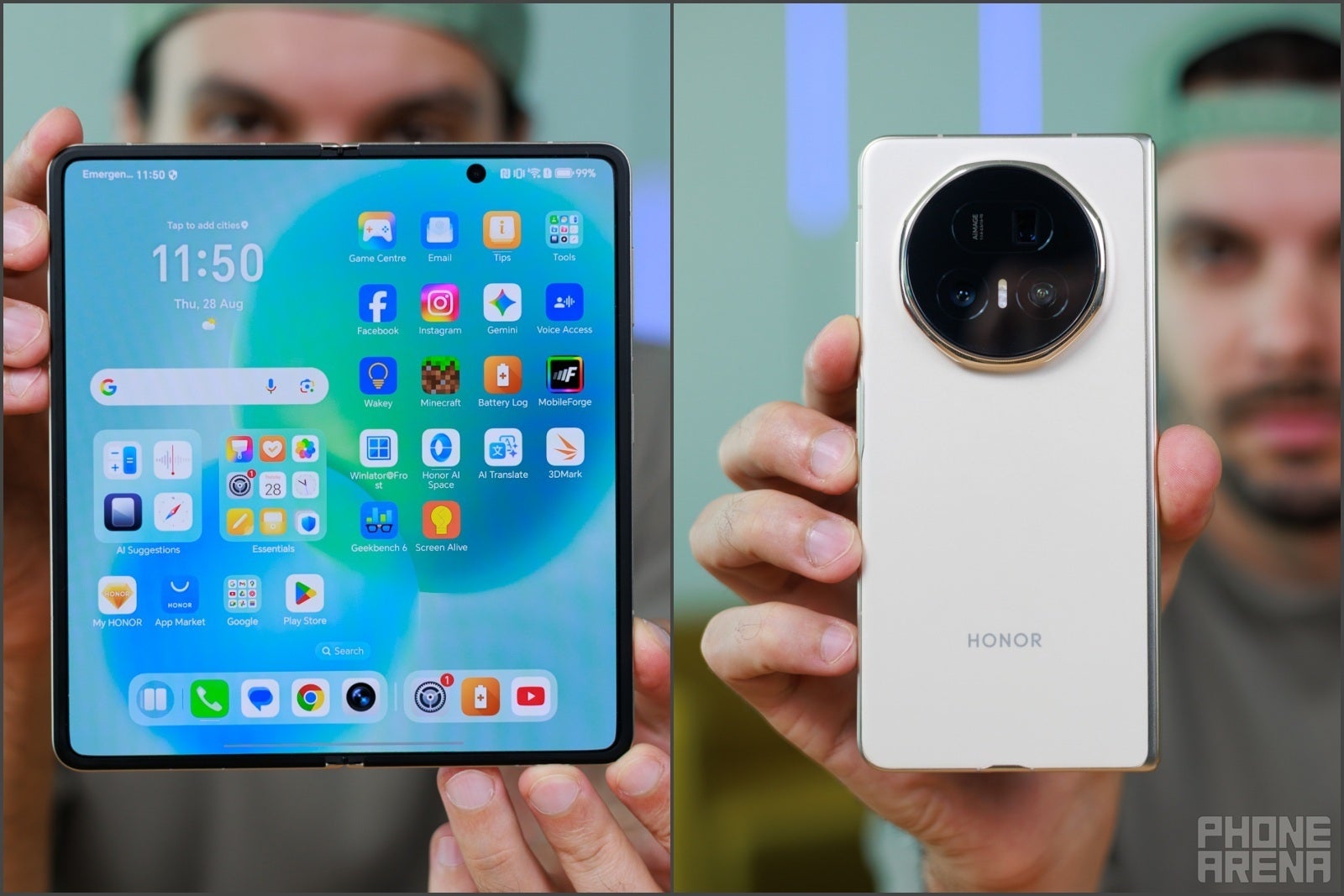 May be last year’s foldable, but the evolution started back then | Image by PhoneArena - Honor’s Back to School deals are intense: foldable Magic V6, flagship Magic 8 Pro, tablets, more!