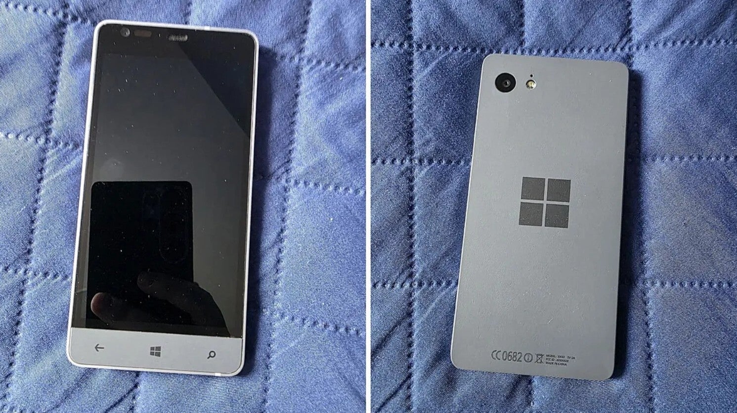 Microsoft Surface phone prototype.