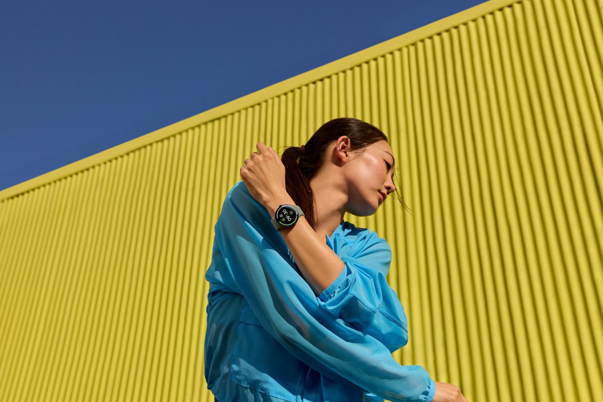 Cool marketing shot, but it probably won't make people buy the Pixel Watch 5. | Image by Google - I think the Pixel Watch 5 proves hardware upgrades are dead, but honestly, I'm not sad about it