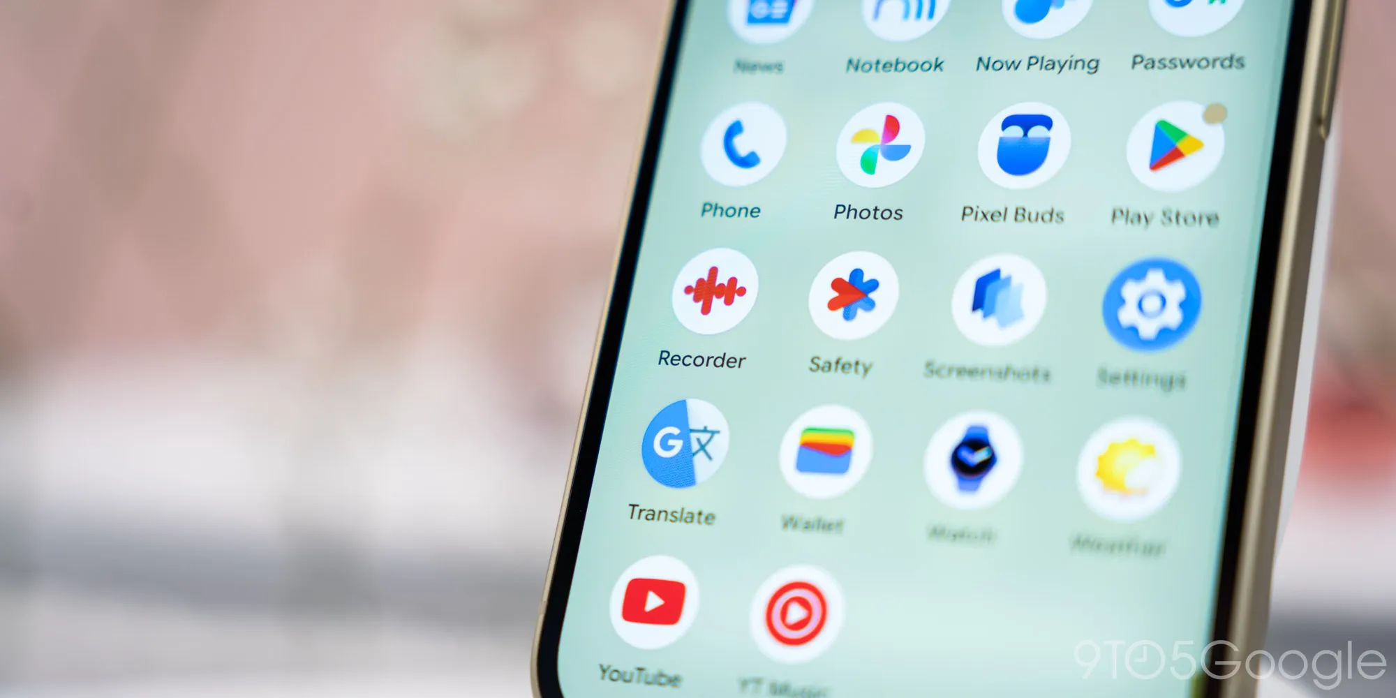 A look at some of the changes to Pixel's app icons. | Image by 9to5Google - Google refreshes Pixel app icons
