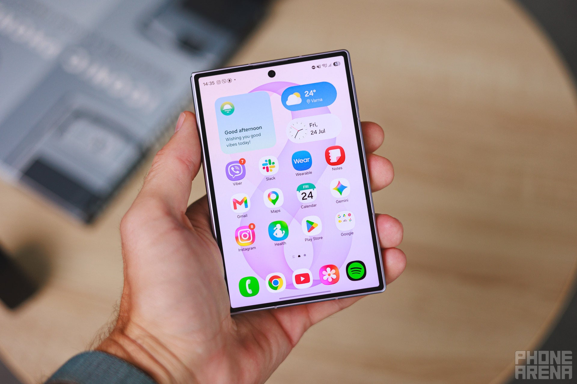 The Galaxy Z Fold 8 looks great. | Image by PhoneArena - I don&rsquo;t think the foldable iPhone stands a chance against the Galaxy Z Fold 8