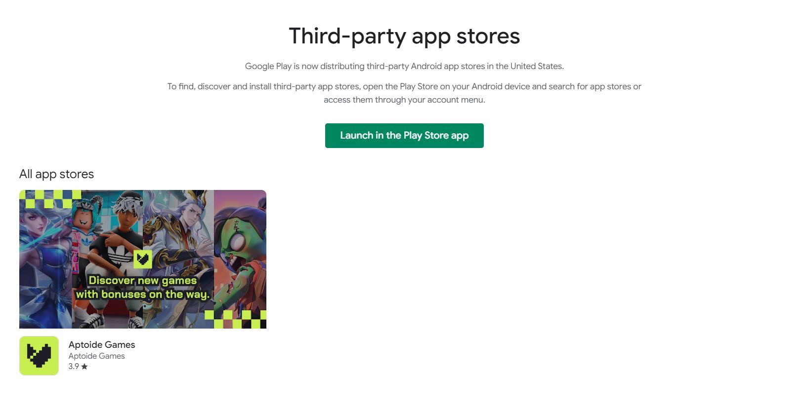 Google now distributes third-party app stores in the US, but the process of installing one is rather hard. | Image by Google - Will you actually use other app stores now that Google can&rsquo;t stop you?