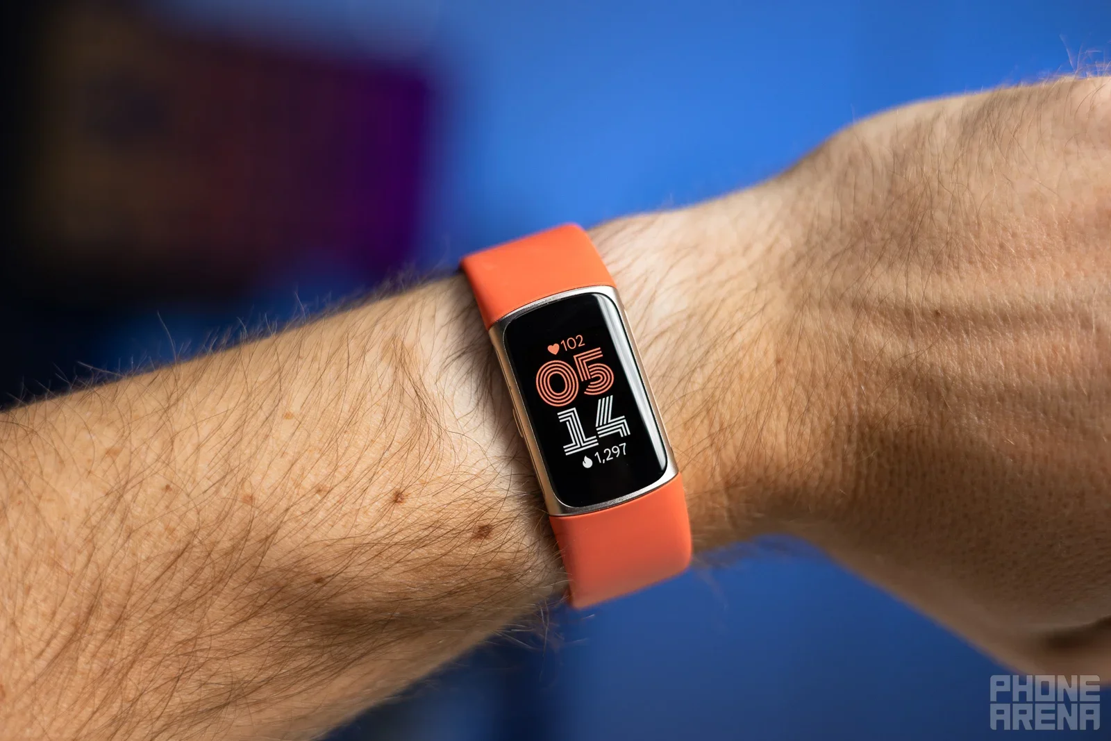 The last Fitbit with a screen is now three years old. | Image by PhoneArena - I want the mystery fitness band from the latest Pixel ad