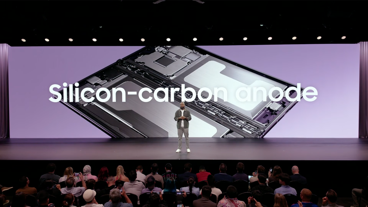 Samsung announcing the silicon-carbon battery of the Z Fold 8 Ultra. | Image by Samsung - Google might finally fix the Pixel&rsquo;s biggest weakness with a huge battery upgrade