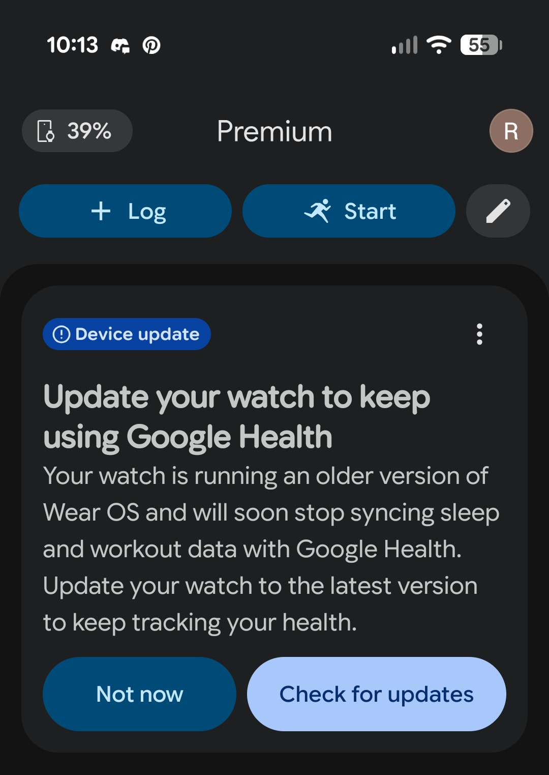 Some Pixel Watch owners apparently saw this message on their smartwatch. | Image by matteventu - Google Pixel Watch owners can breathe a sigh of relief after scary warning