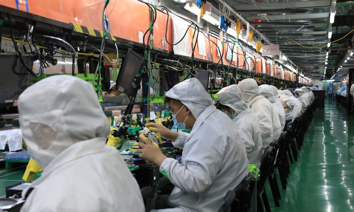 China remains the largest assembly base for iPhones. | Image by Foxconn - The surprising reason your next Pixel phone could be cheaper