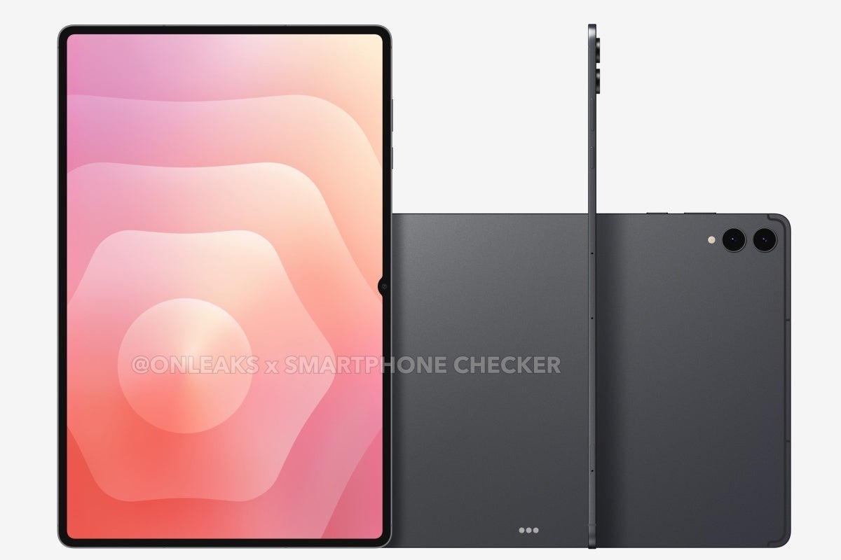 Leaked Samsung Galaxy Tab S12 Ultra design