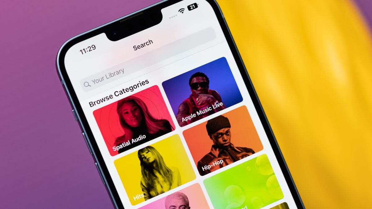 New Made with AI label will soon start appearing in Apple Music. | Image by PhoneArena - You&rsquo;ll soon know if your favorite new track on Apple Music was generated by AI