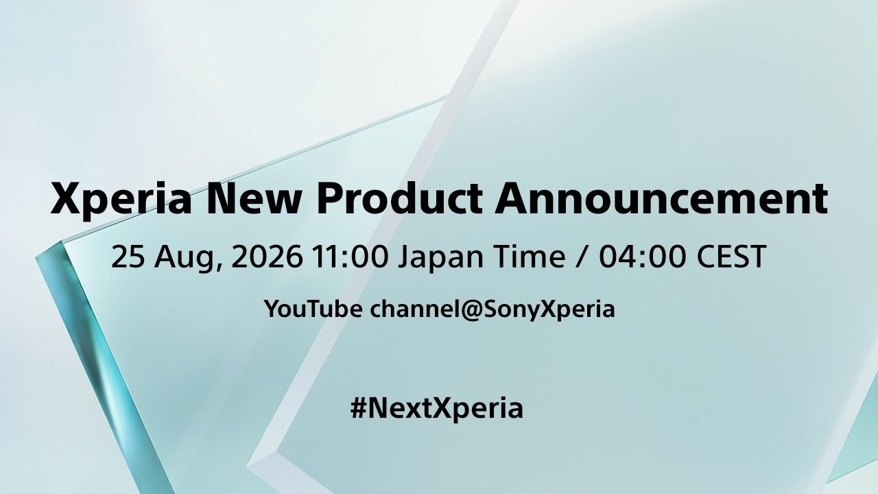 Sony's product announcement teaser. | Image by Sony - Sony&rsquo;s next smartphone leaks in a new image