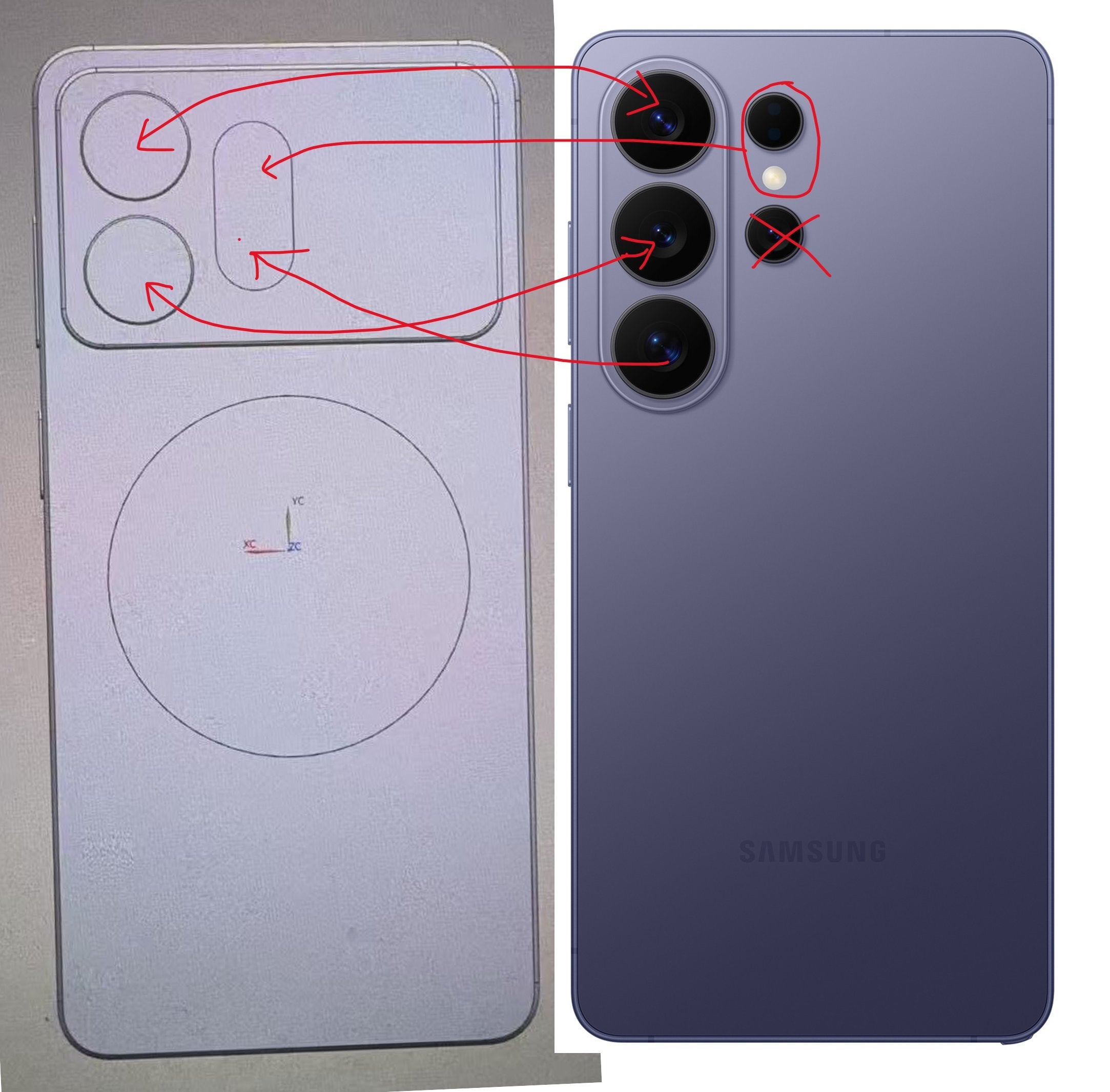 two galaxy s27 ultra models
