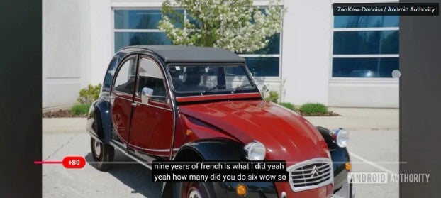 Screenshot shows updated YouTube UI.