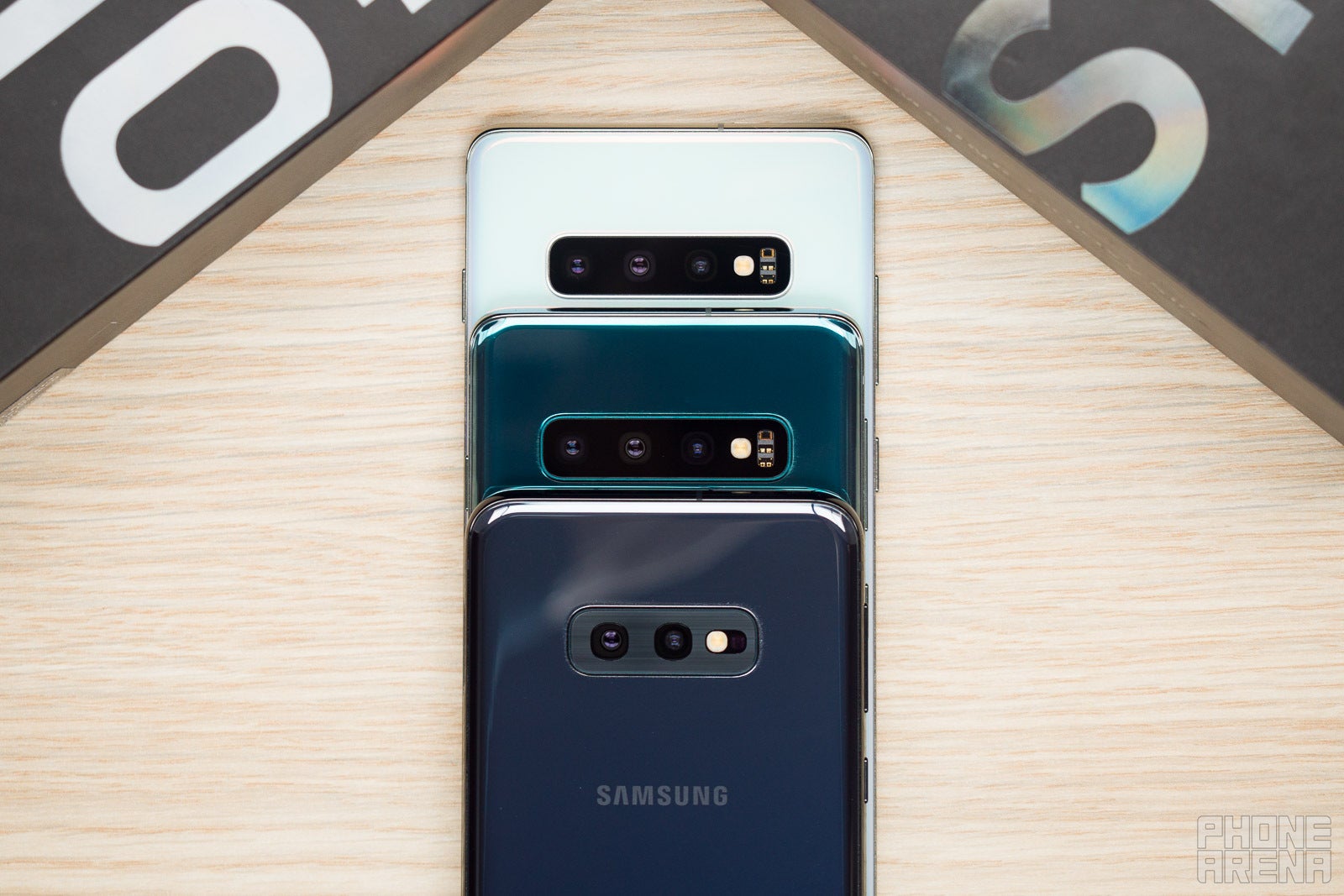 The Galaxy S10 series also had a horizontal camera bar. | Image by PhoneArena - Despite the redesign, the Galaxy S27 Ultra might not be that different after all