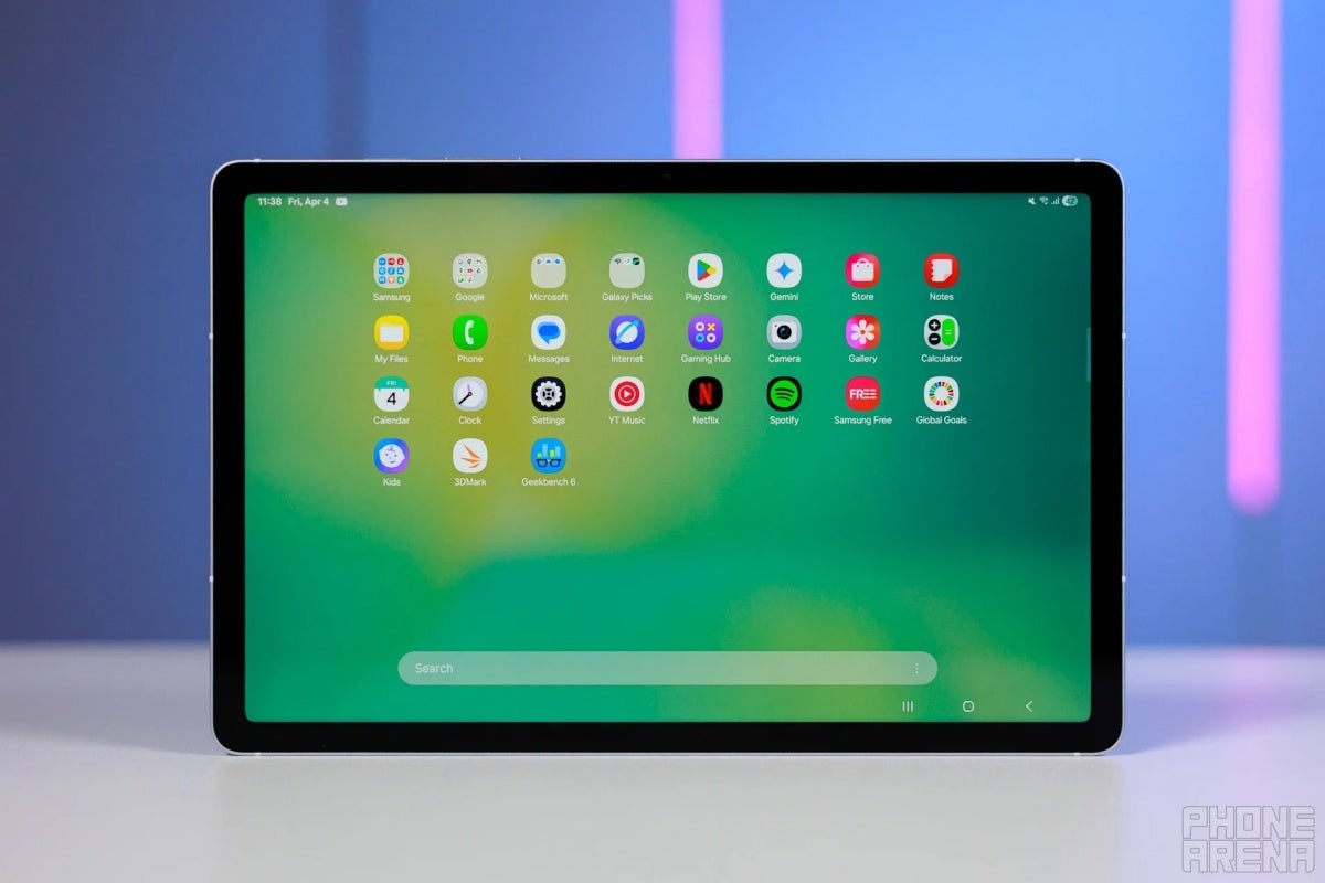 Samsung Galaxy Tab S10 FE screen