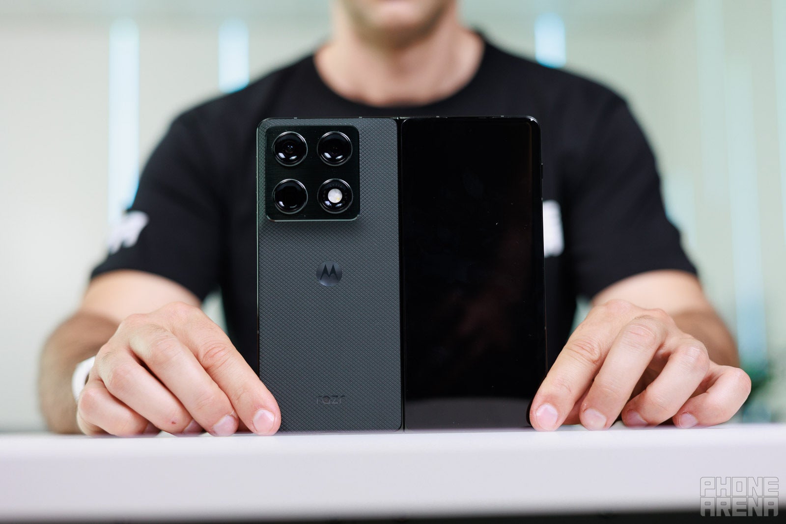 Motorola Razr Fold is in the list of devices that'll get the update. | Image by PhoneArena - Motorola shares all the new features coming with its Android 17 update